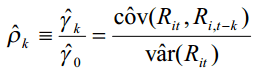 autocorrelation